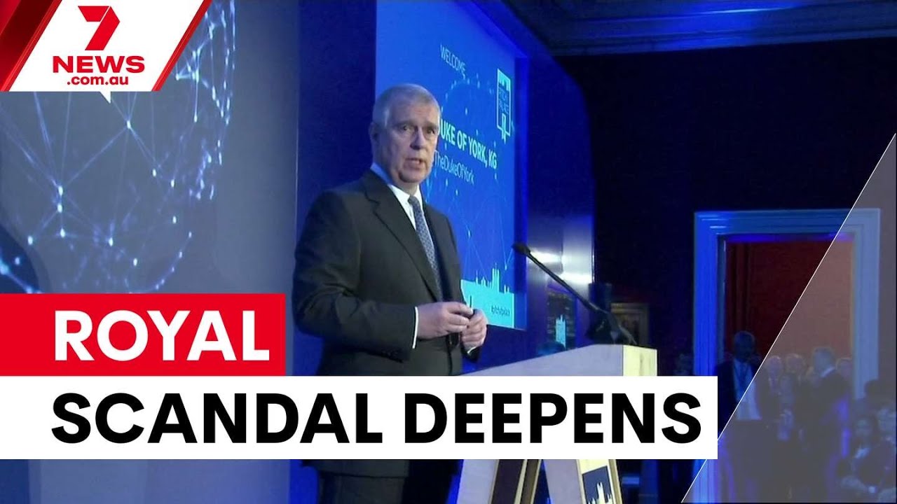Royal family in crisis as Andrew scandal deepens | 7NEWS