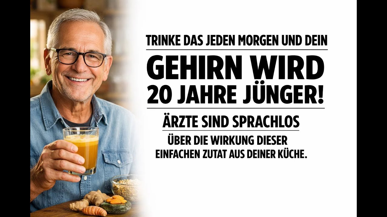 Dieses eine vergessene Hausmittel reaktiviert dein Gehirn sofort und stoppt den geistigen Verfall