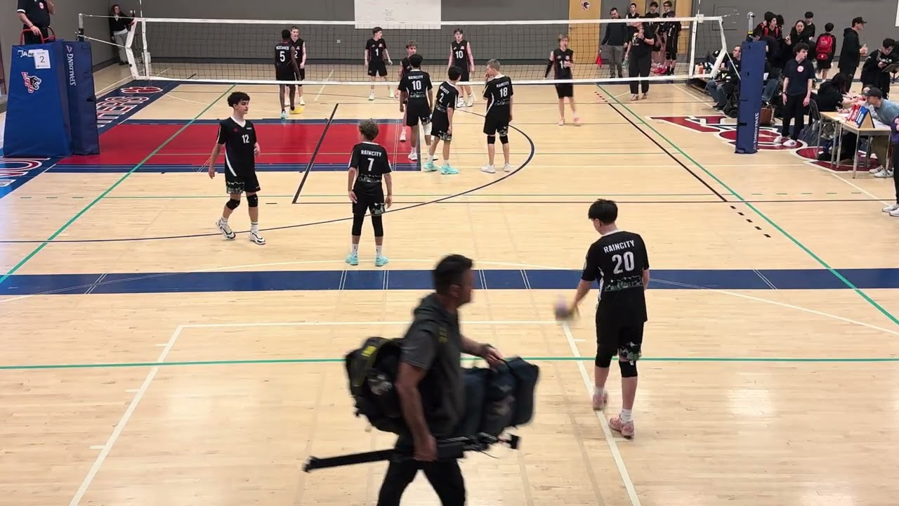 Set 2 against Prince George