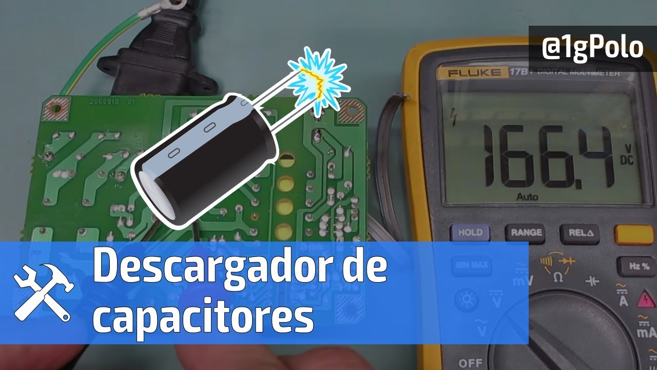 Cómo hacer un descargador de capacitores o condensadores