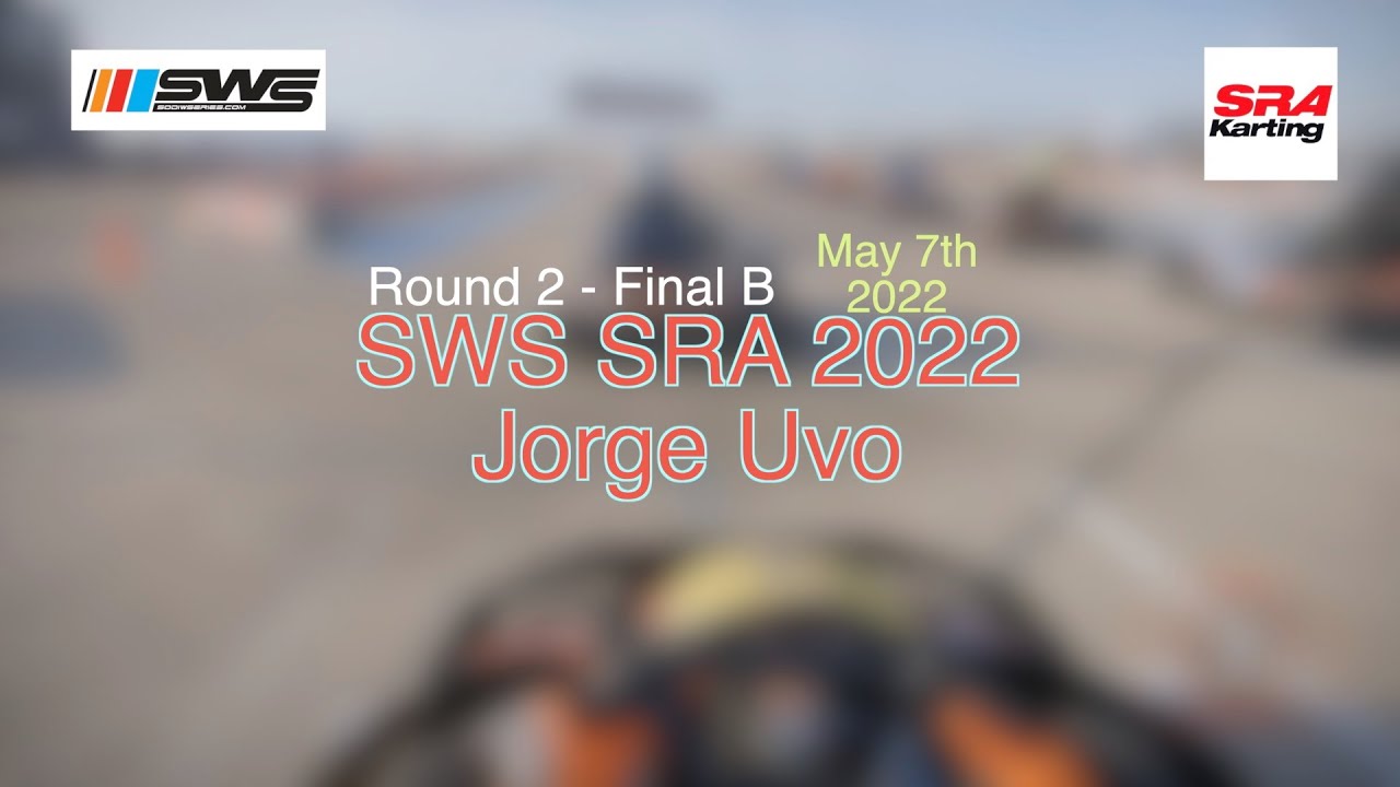 SWS SRA 2022 Final B - Round 2 - Full Race. Onboard Jorge Uvo