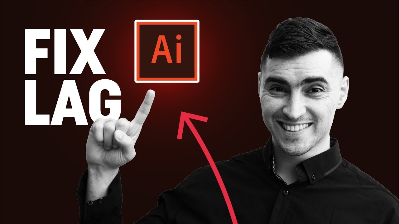 How to FIX LAG in Adobe Illustrator