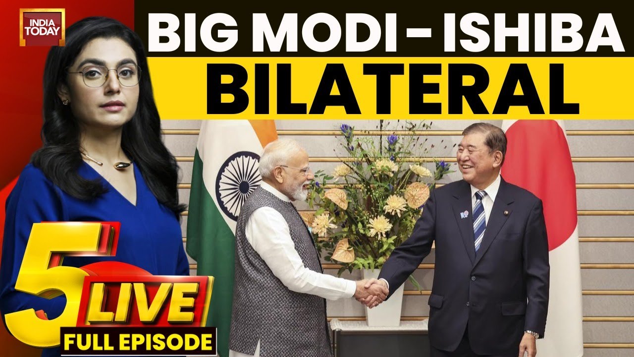 5ive LIVE With Sonal Mehrotra Kapoor: PM Modi's Japan And China Visit | Is Your Cooking Oil Healthy?