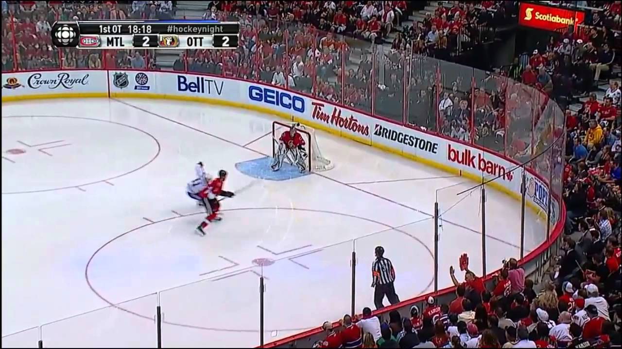 Full Overtime Kyle Turris Goal (Montreal Canadiens vs Ottawa Senators Playoffs May 7, 2013) NHL HD