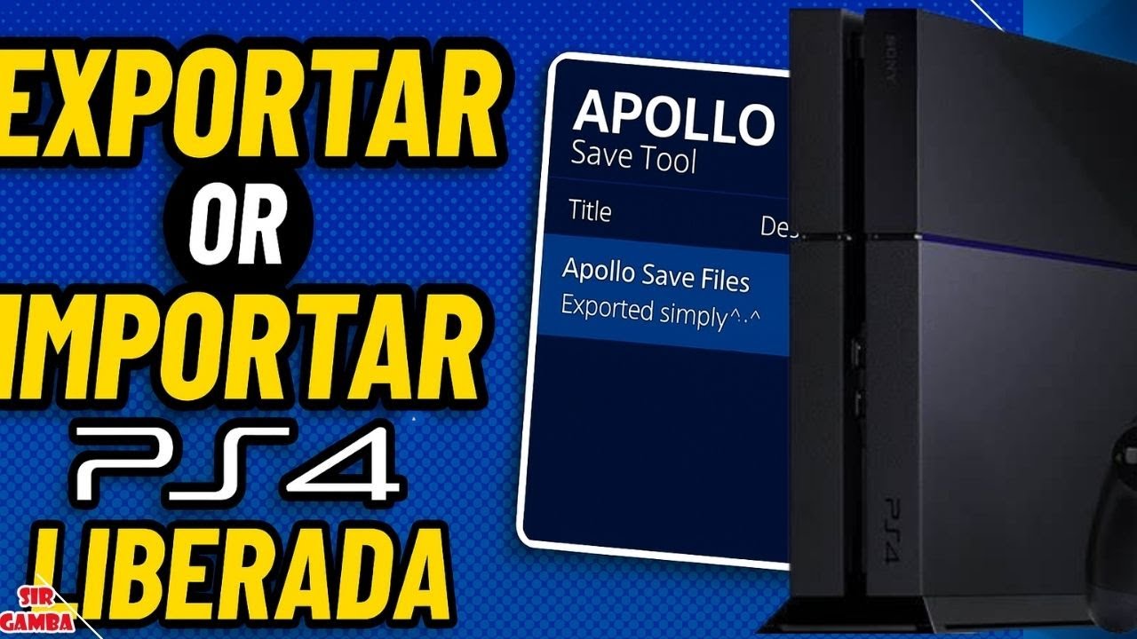 Cómo gestionar y cargar saves en PS4 fácil con Apollo