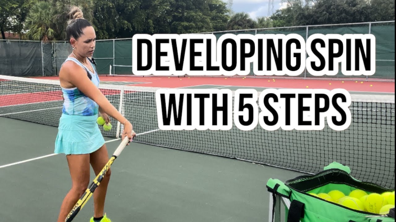How to Stop Hitting Your Forehand LONG (Develop SPIN in 5 Steps)