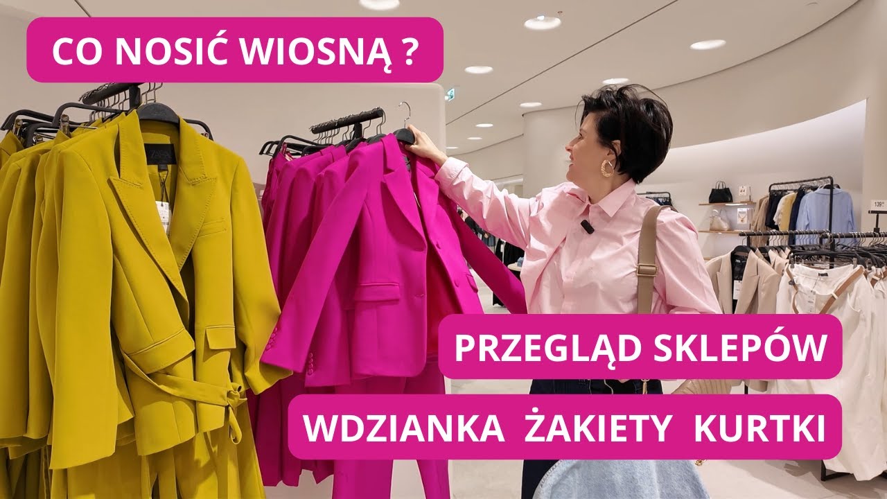 Wiosenne Okrycia Wierzchnie │ Stylowe Żakiety │ Kurtki i Wdzianka Na Nowy Sezon