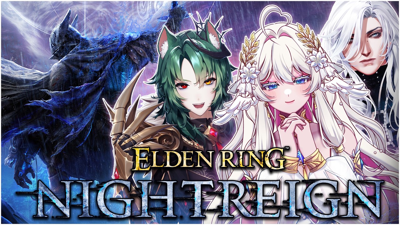 First time ever playing ELDEN RIGHT NIGHTREIGN | Marie☆FD
