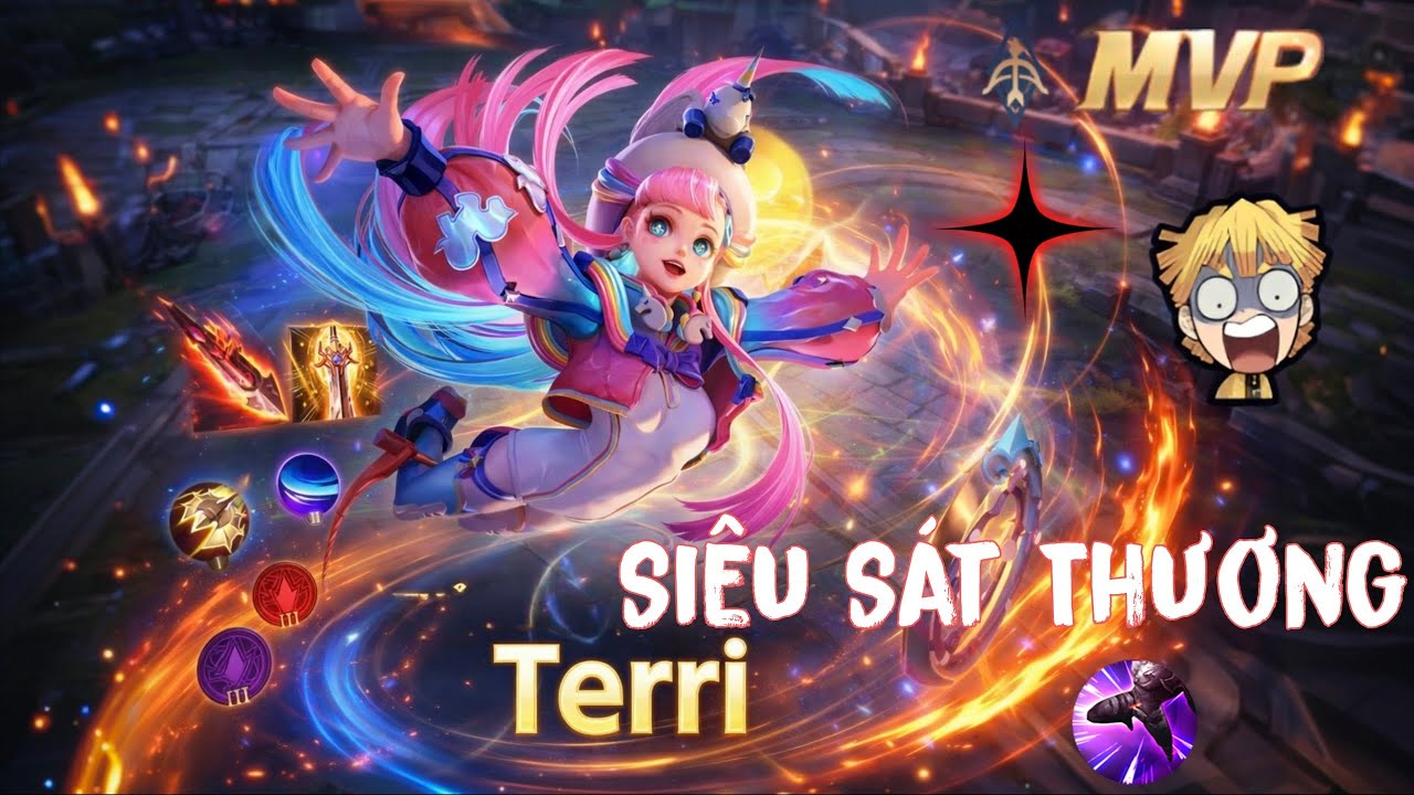 GAME ĐẦU MÙA | Test Terri Sau Chỉnh Sửa Sức Mạnh - Bắn Nát Team Địch Quá Mạnh