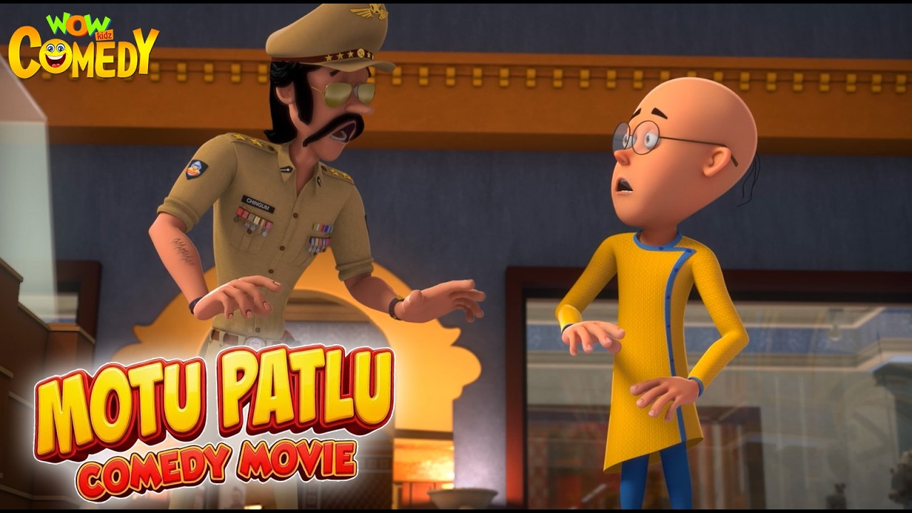 🕵️‍♂️ Inspector on Mission 🚓 | Motu Patlu Full Movie | Kids Animated Movies | WowKidz Comedy