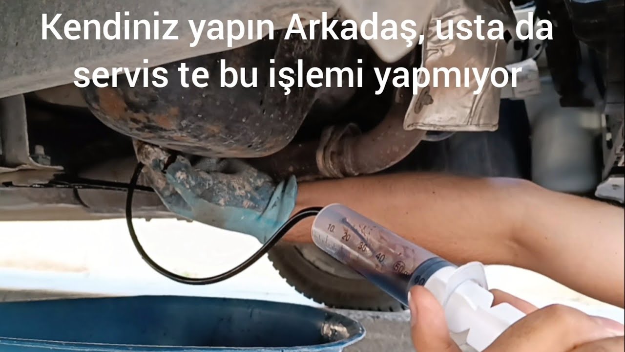 Motor yağı ve Antifriz değişimi nasıl yapılır.