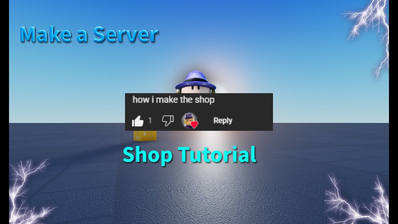 Make a Server Shop Tutorial