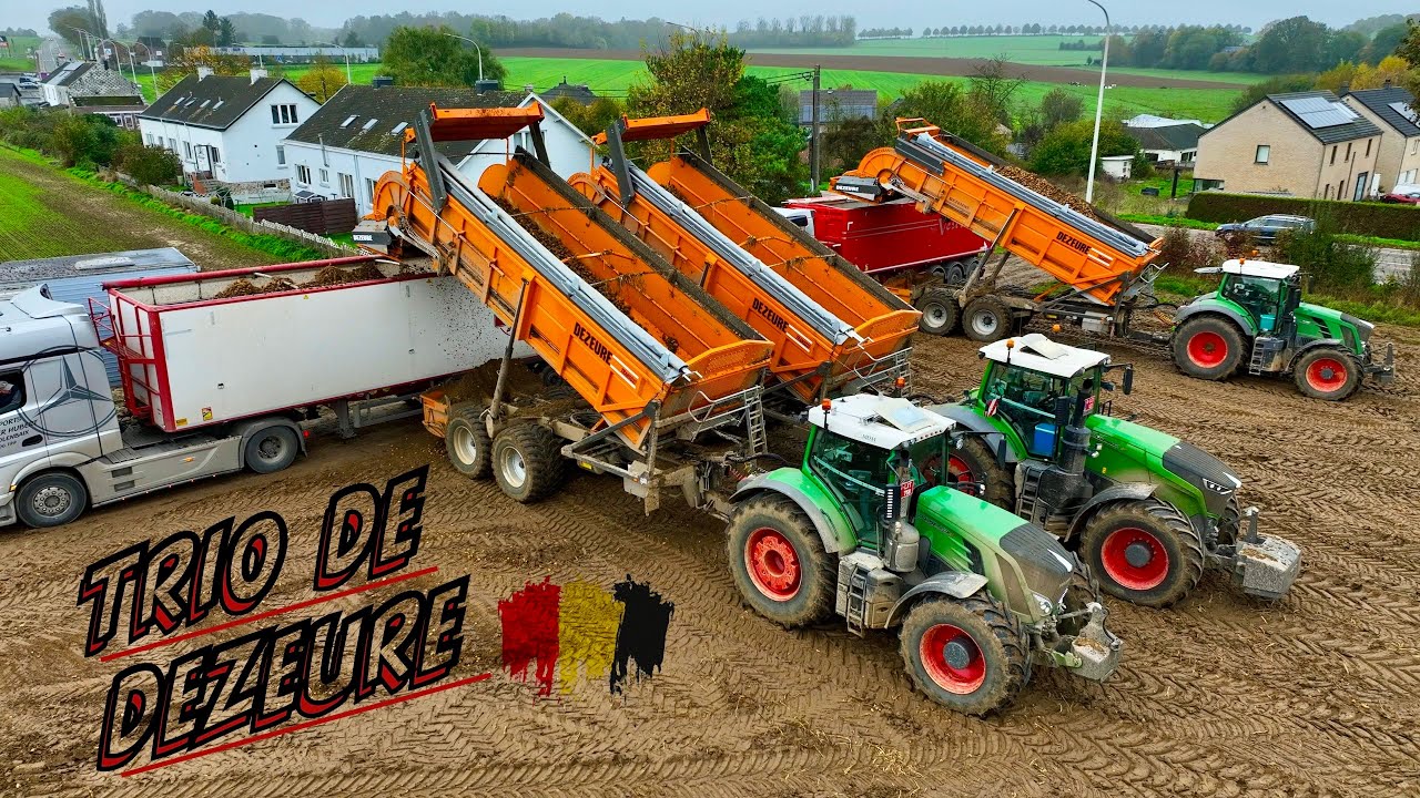 Arrachage de 🥔🥔🥔2024:Doublé d'AVR PUMA 4.0 et DEZEURE TRANS D20 x3 😱😱(10 ensembles de semi-remorque)