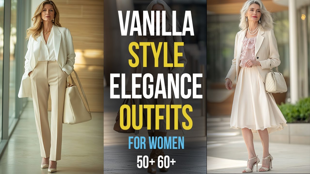 Vanilla Style Elegance: The Way How to Look Chic at Age Over 50