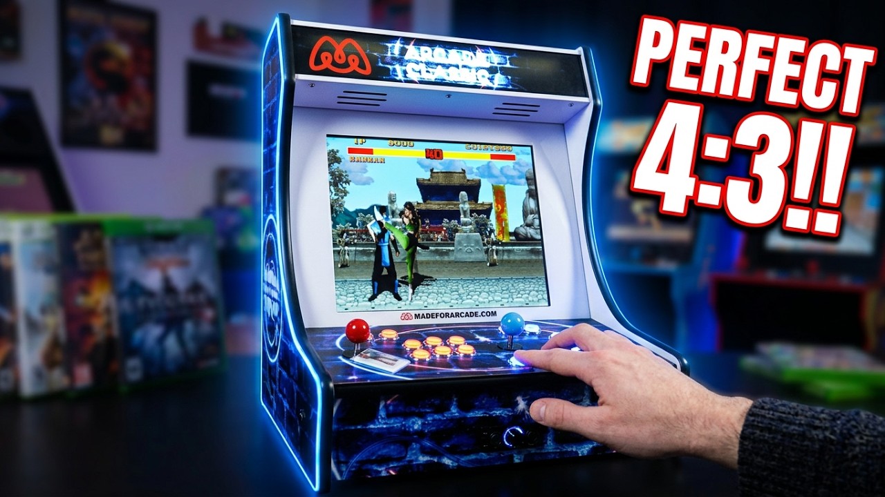 Found The Perfect 4:3 Retro Bartop Solution! 😱
