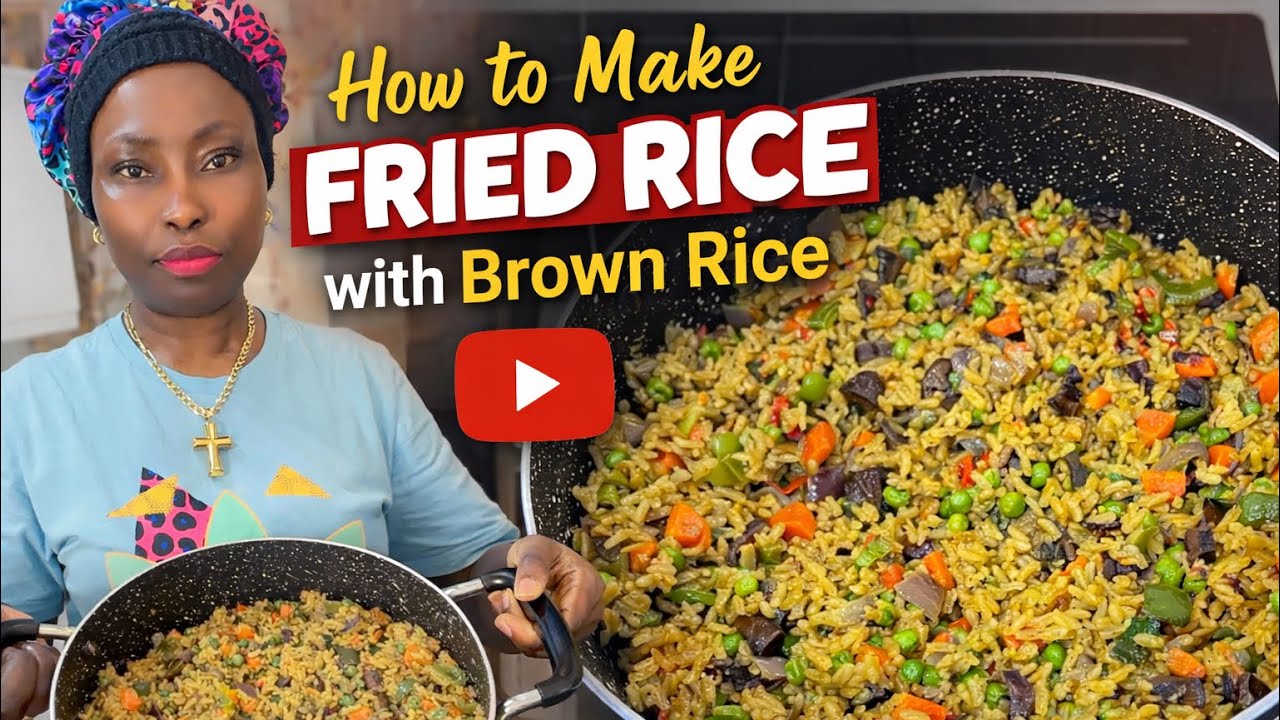 How to Make Fried Rice with Brown RiceChef J.O’s kitchen