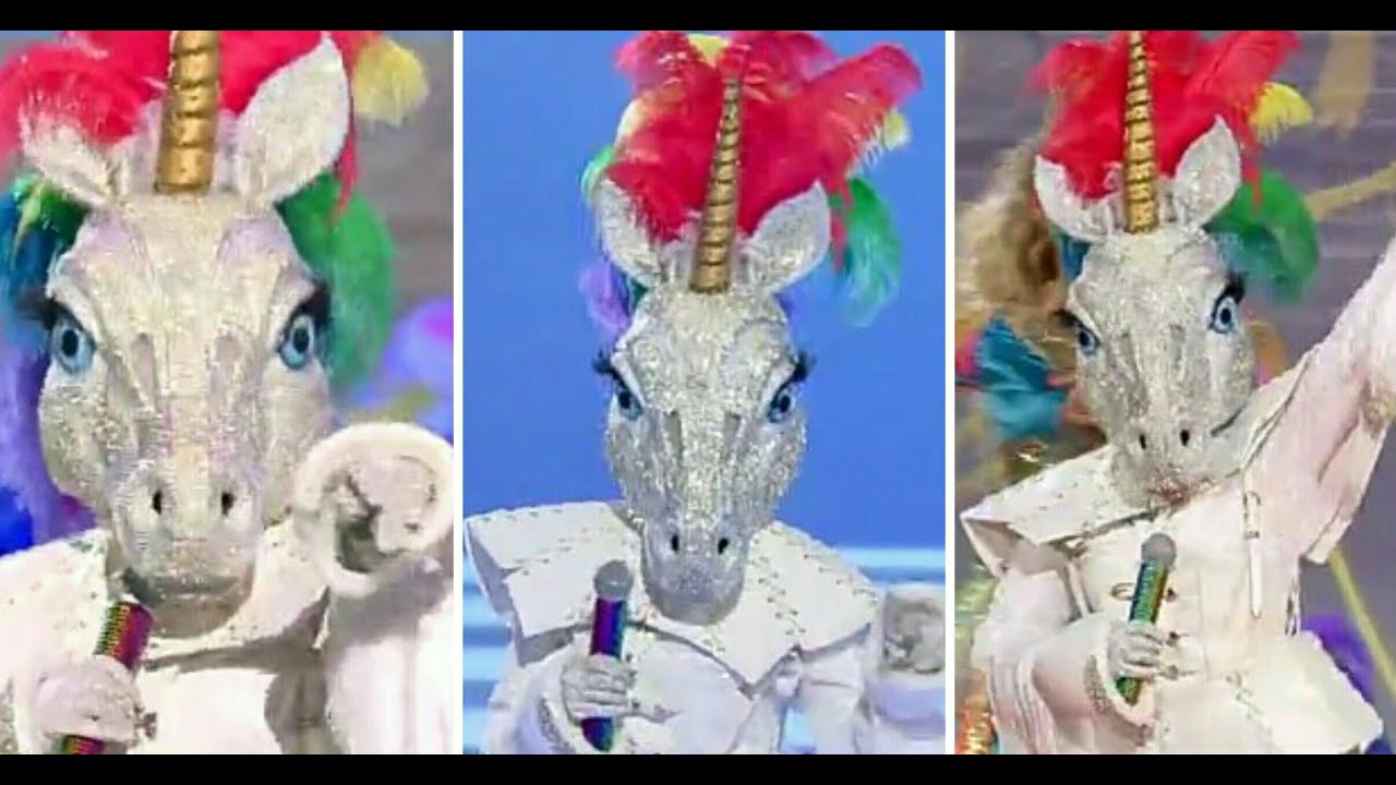 اقوى استعراضات اليونيكورن ( شيلاء سبت ) ❤ برنامج The Masked Singer انت مين؟ 