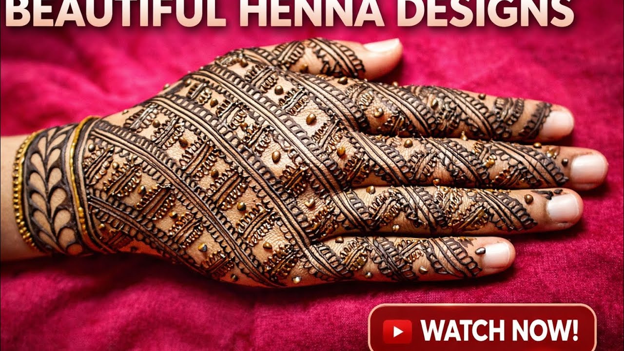 Easy beautiful mehndi design 2026 bahut hi aasan tarike se banne wala mehandi design