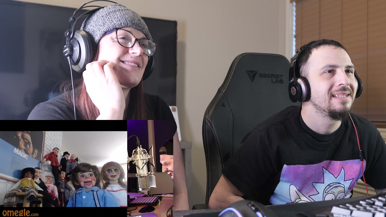 Omegle bars 8 | (Harry Mack) - The Freestyle Puppeteer Reaction!