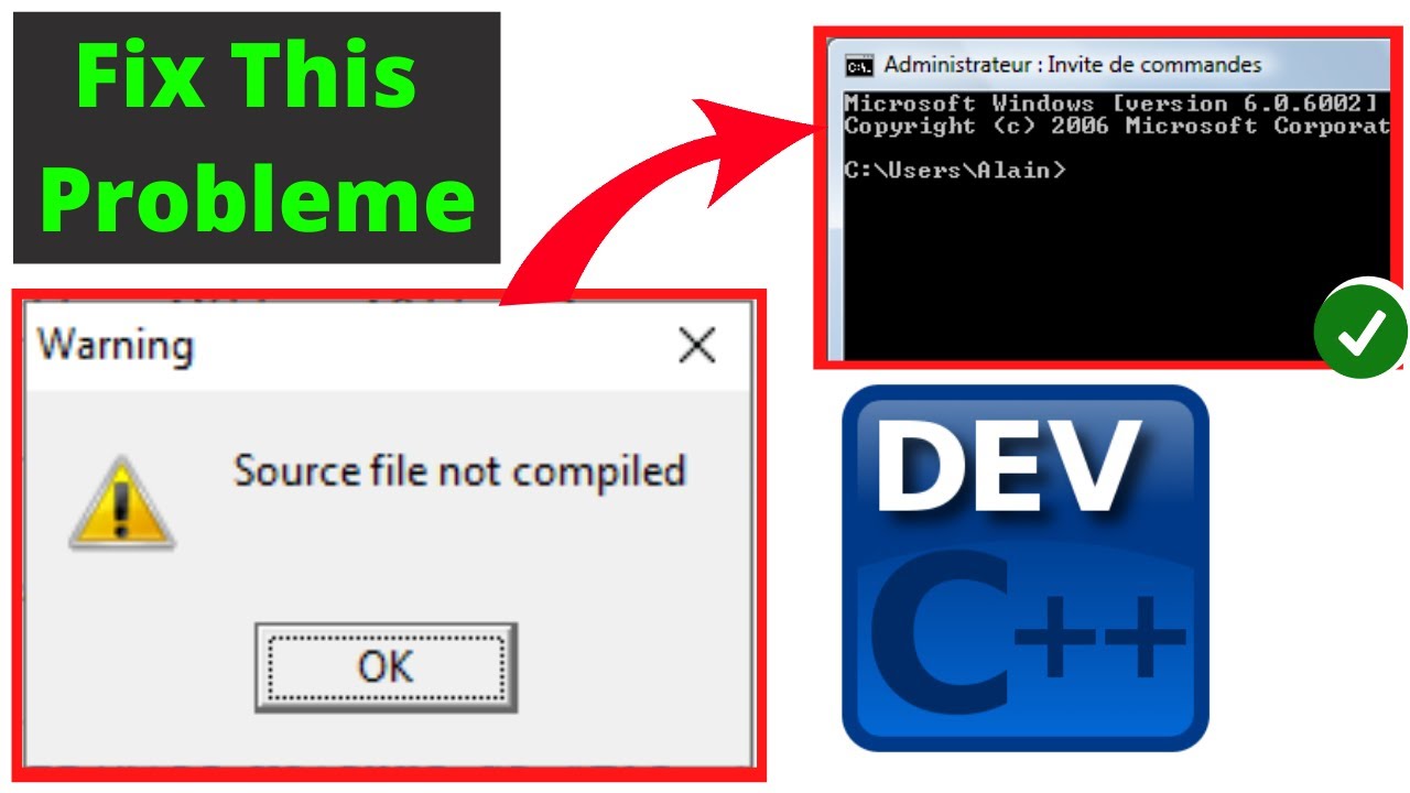 Исходный файл не скомпилирован ошибка C++ | Исходный файл не скомпилирован dev c windows 10