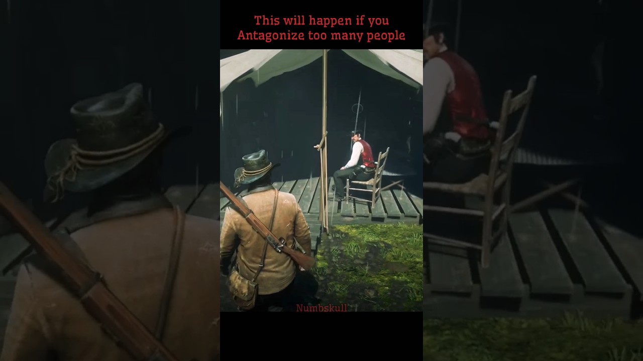 What happens when you Antagonize too many people at the Camp | RDR 2 #rdr2 #arthurmorgan