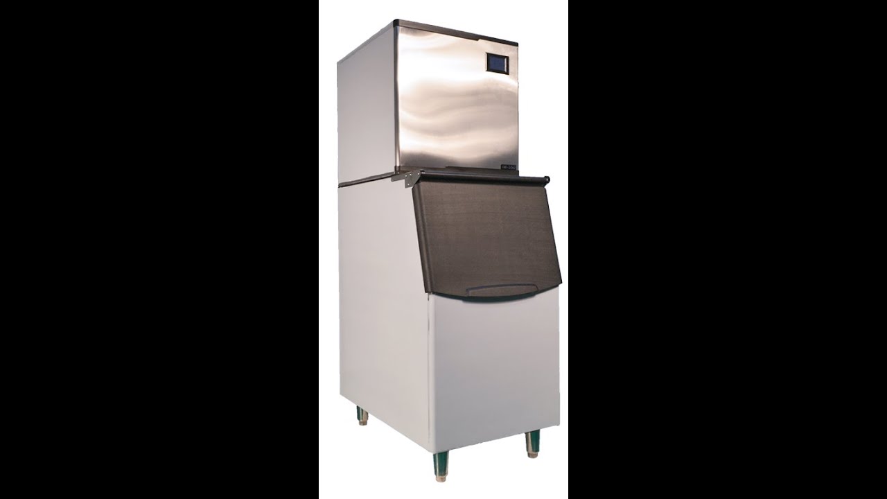 Water Cooled Ice Machine Water Supply & Drain Connection Show-how (Chinese subtitle)