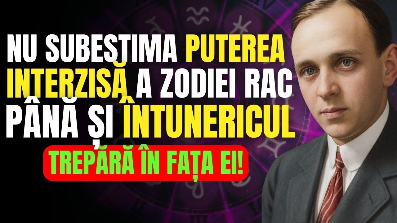 20 MOTIVE pentru care chiar și ÎNTUNERICUL se teme de RAC ♋🌑 ȘTIAI ASTA?