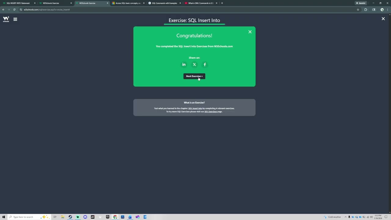 IT143 Assignment 2.1 SQL Fundamentals
