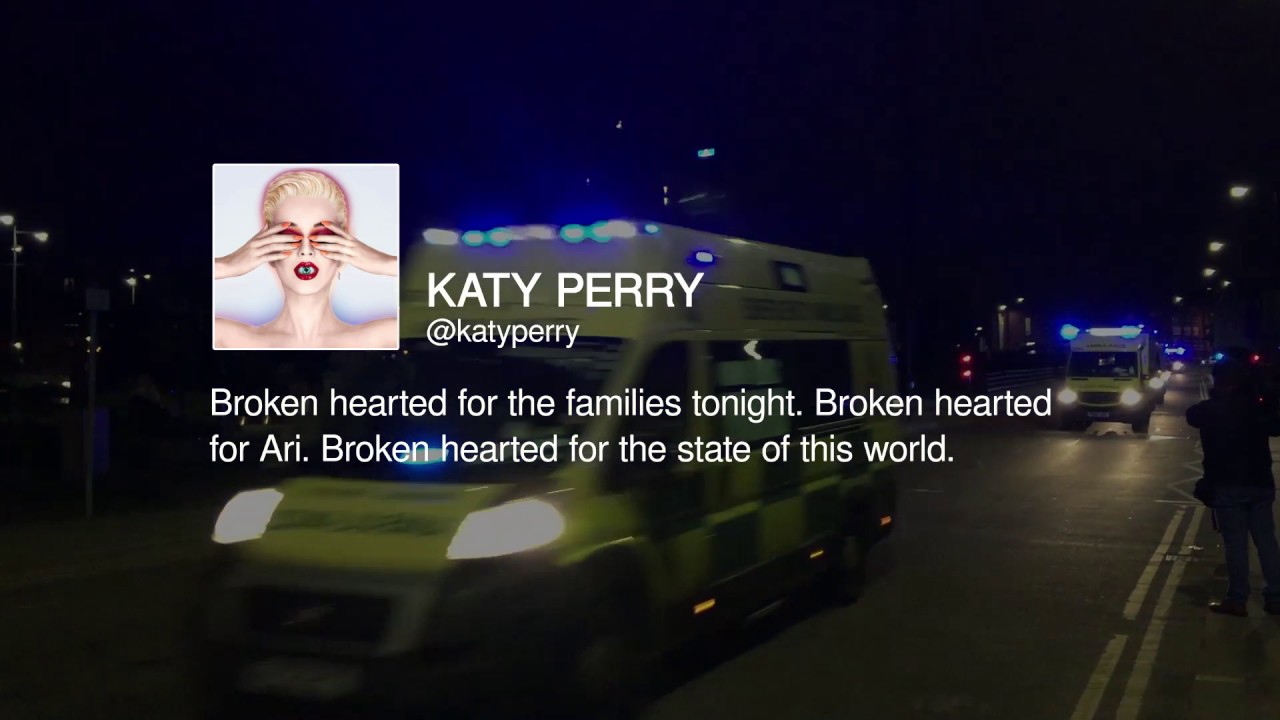 Celebrities pay tribute to victims of Manchester terror attack