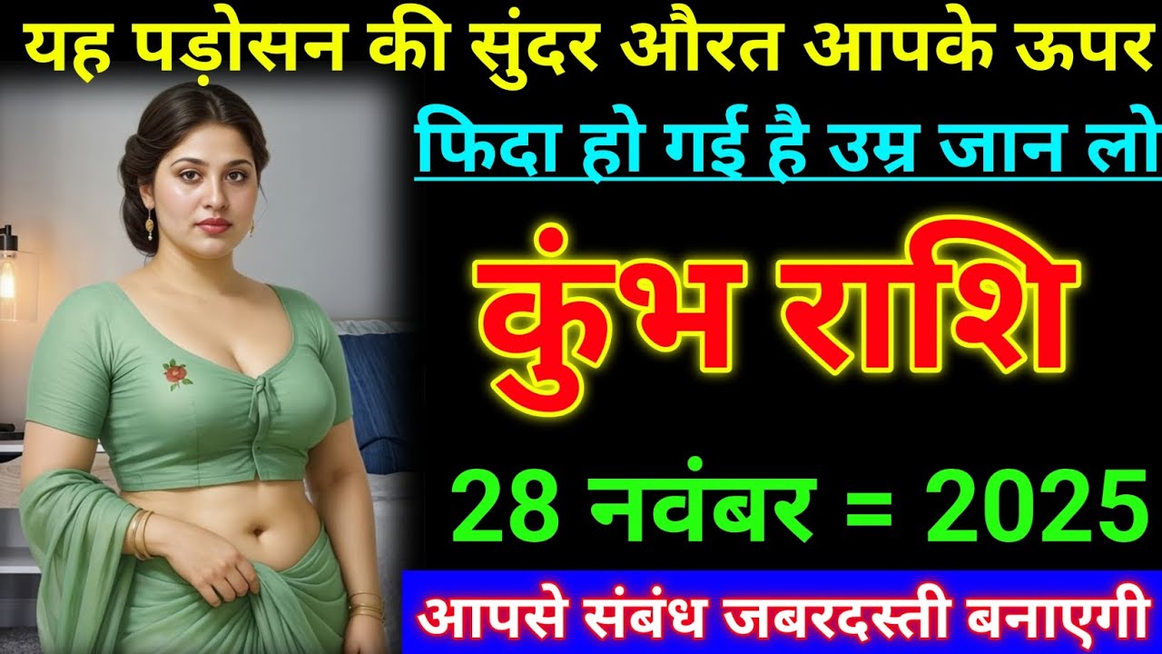 कुंभ राशि यह पड़ोसन की सुंदर औरत आपके ऊपर फिदा हो गई है उम्र जान लो /Kumbh Rashi 
