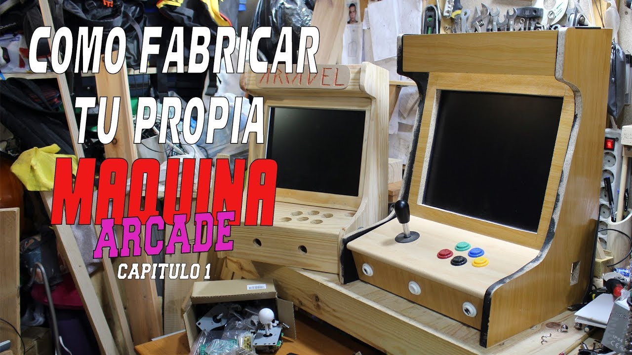 Como fabricar tu maquina Arcade Parte 1