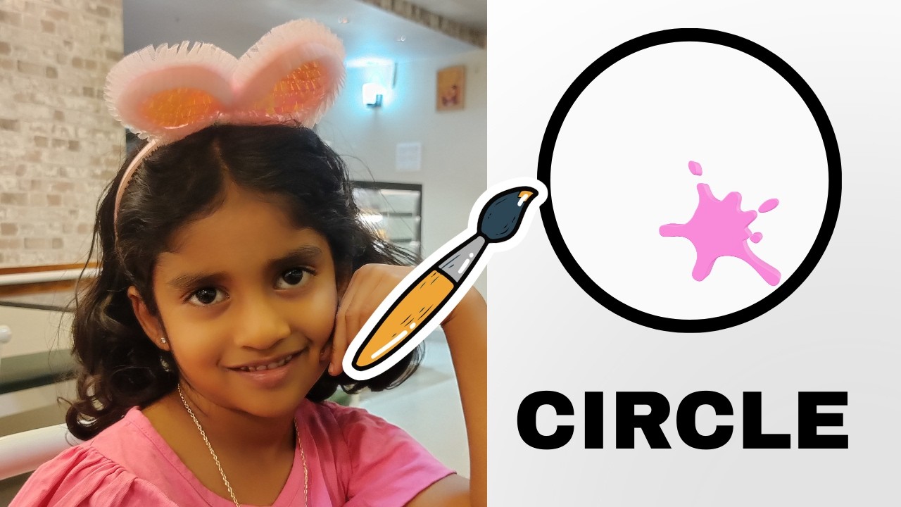 Amaira is Painting & Spelling Shapes | Best Learning Videos for kids | Best Coloring Videos for Kids