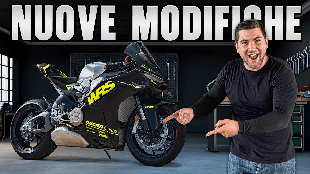 NUOVE MODIFICHE sulla PANIGALE V4 *4.000€ di ACCESSORI*
