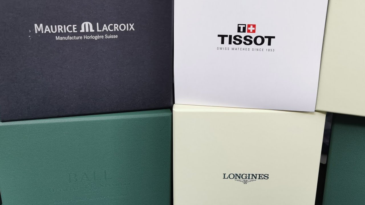 IDEA for beginner to get into Swiss watches $1,000... Longines, Maurice Lacroix, Ball, Tissot...