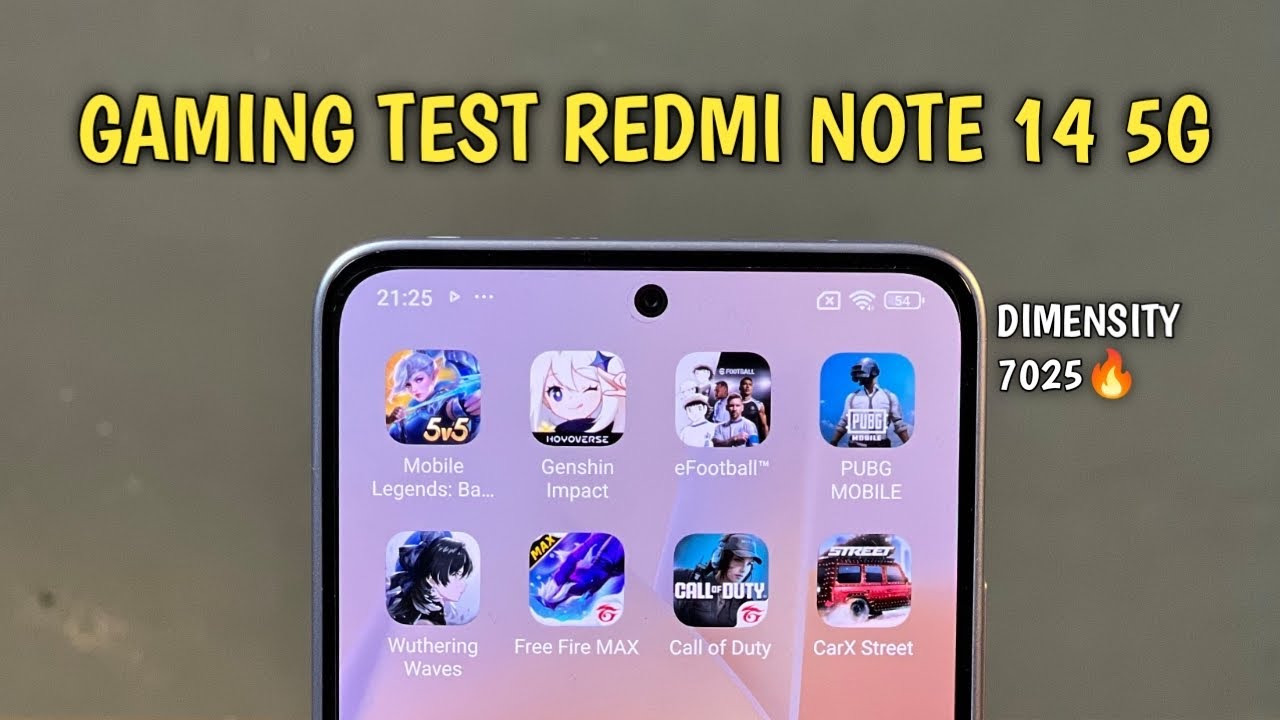 SIKSA DIMENSITY 7025! Gaming Test Redmi Note 14 5G! GPU PowerVR Ampas?!!