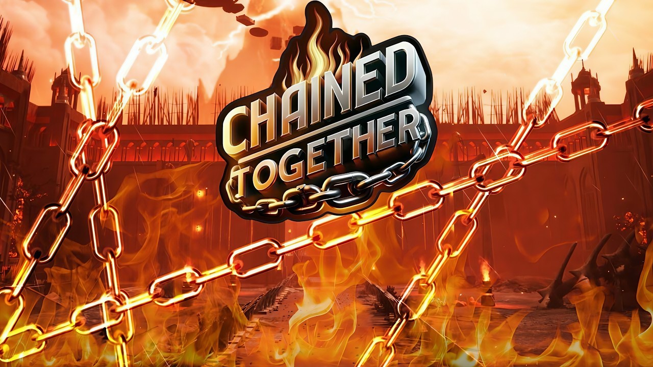 🔴CHAINED TOGETHER w/ My Friend💥 Can We Survive This⁉️ Rage & Laughs 😂 #chainedtogethergame #live