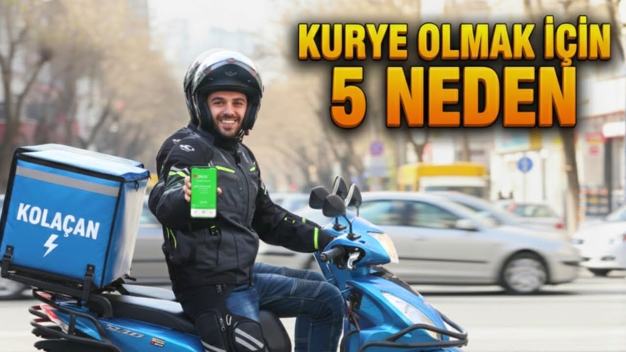 Bu Sebepleri Duyunca Moto Kurye Olmak İsteyeceksiniz! | Kolaçan
