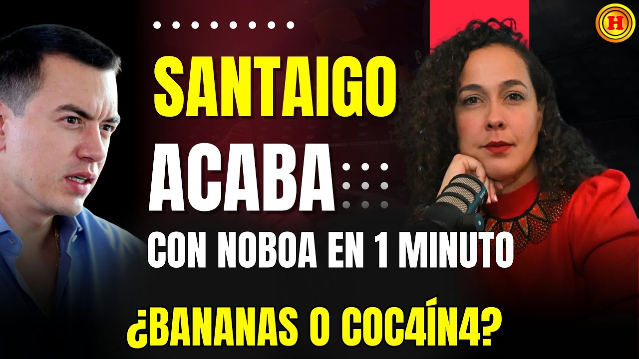 🚨 &iexcl;NOBOA CONTRA LAS CUERDAS! La periodista que no le tiene miedo al poder lo deja en evidencia