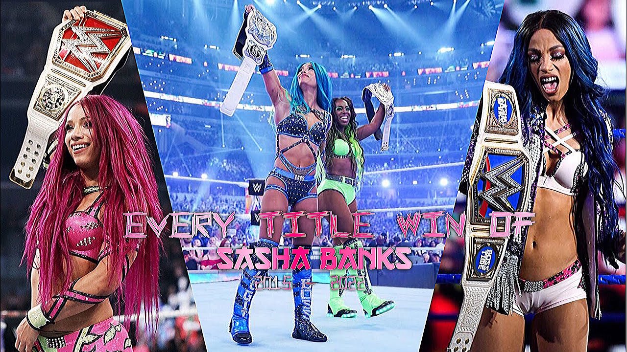 Sasha Banks Every Title Win [ 2015 - 2022 ]