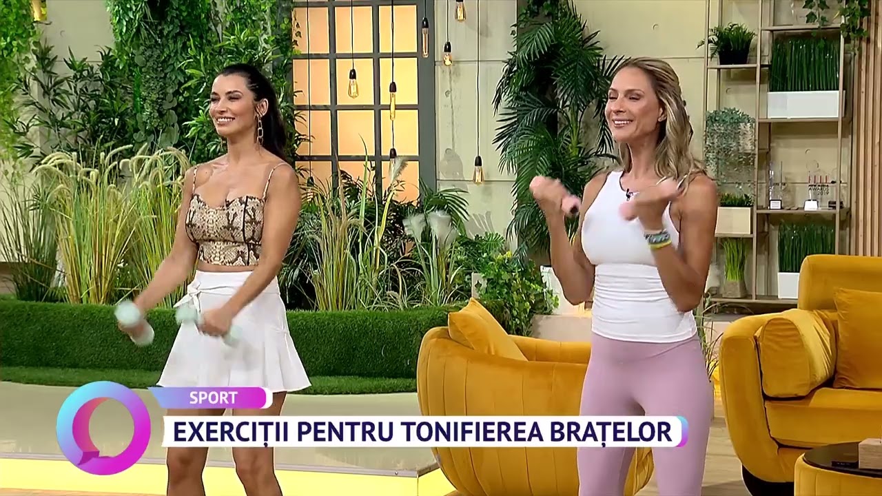 Exerciții pentru tonifierea brațelor