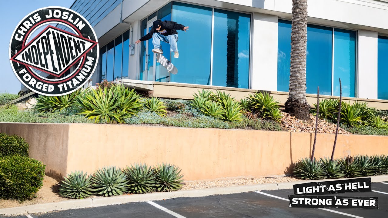 Light as Hell, Strong as EVER! Chris Joslin STOMPS a Huge TreFlip | Behind the AD