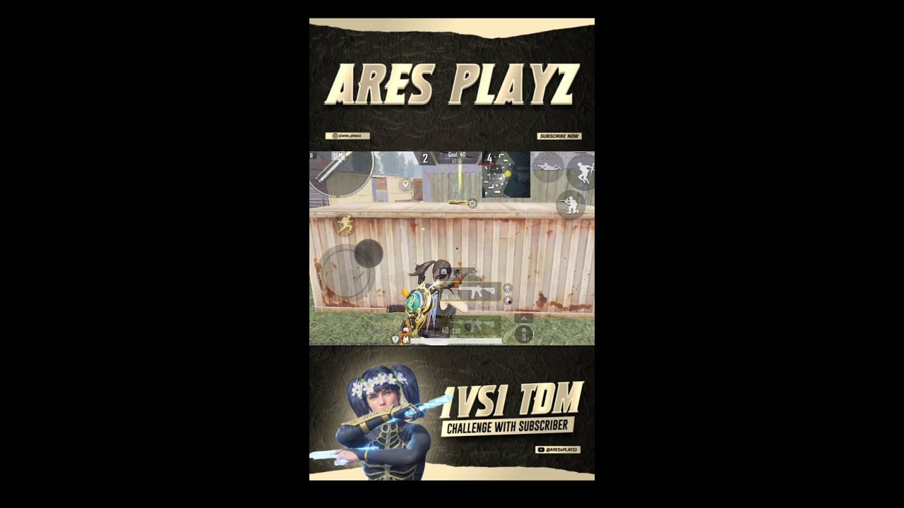 1v1 TDM WITH SUBSCRIBERS🔥🔥|| BOOM BAAM STREAM WITH @ARESPLAYZ 💥