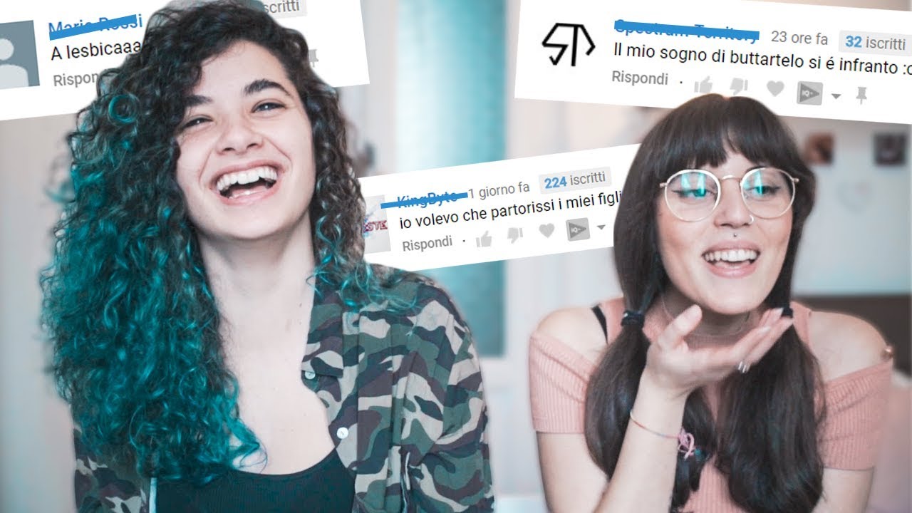 Ma DUE RAGAZZE possono avere UN BAMBINO? - Reazione ai commenti del COMING OUT