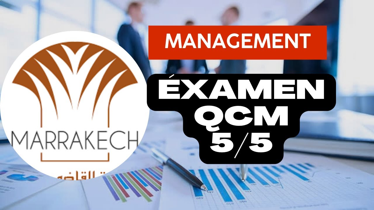 Management Examen QCM Corriger 5/5