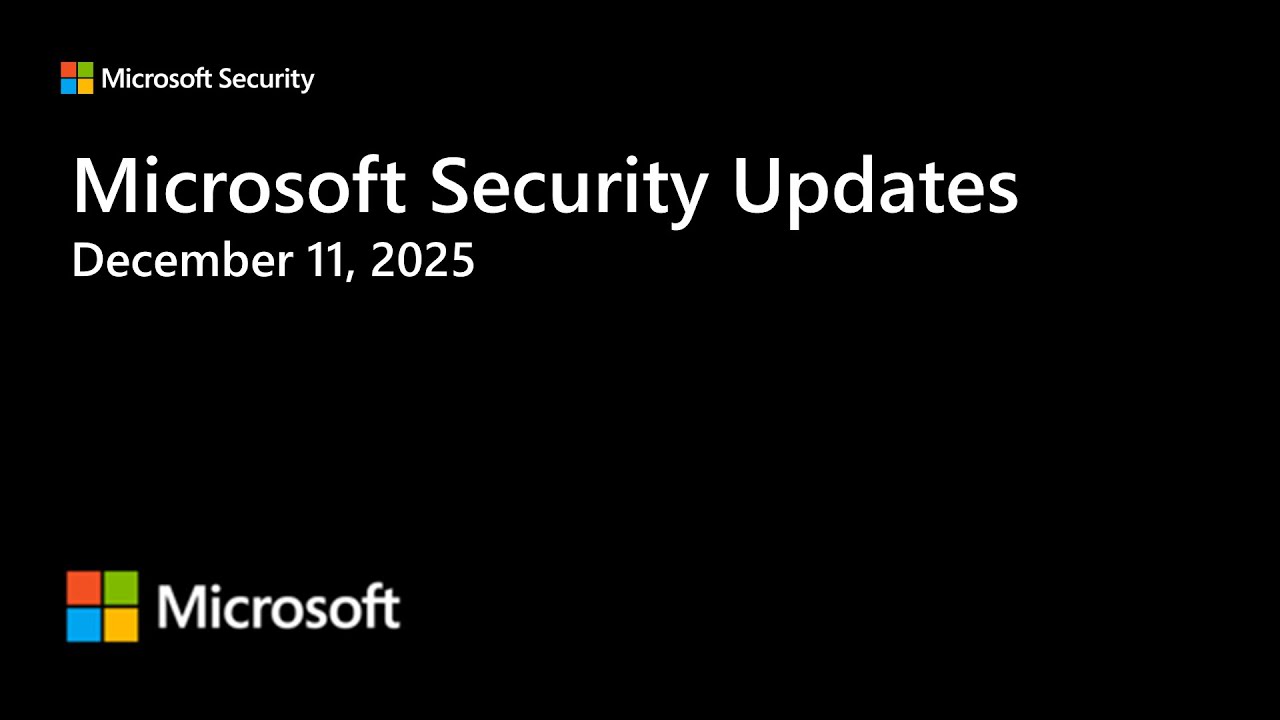 Security Update Release Summary December 2025