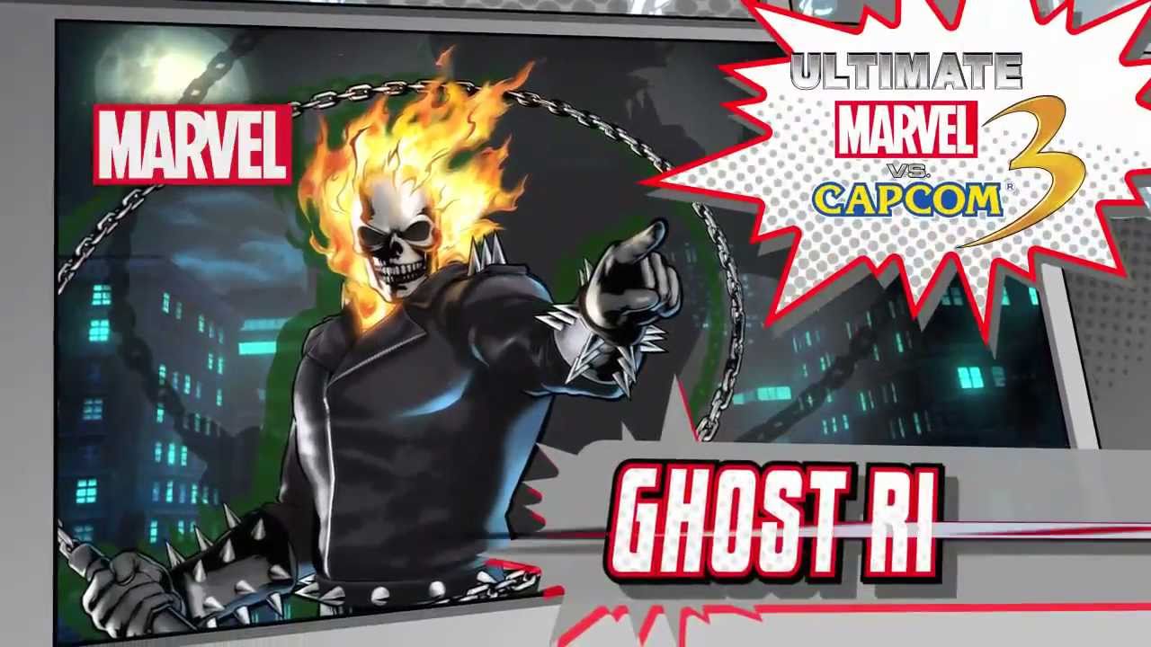 Ghost Rider - Character Vignette - ULTIMATE MARVEL VS CAPCOM 3