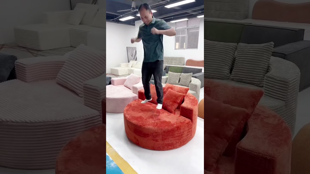Factory Direct Compressed Lounge Chair Sofa 🛋️📦 #CompressedSofa #LoungeChair #furniturefactory