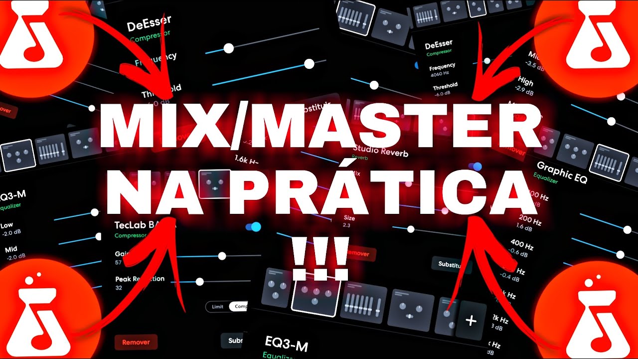 Como *MIXAR* e *MASTERIZAR* na PRÁTICA no BANDLAB !!!