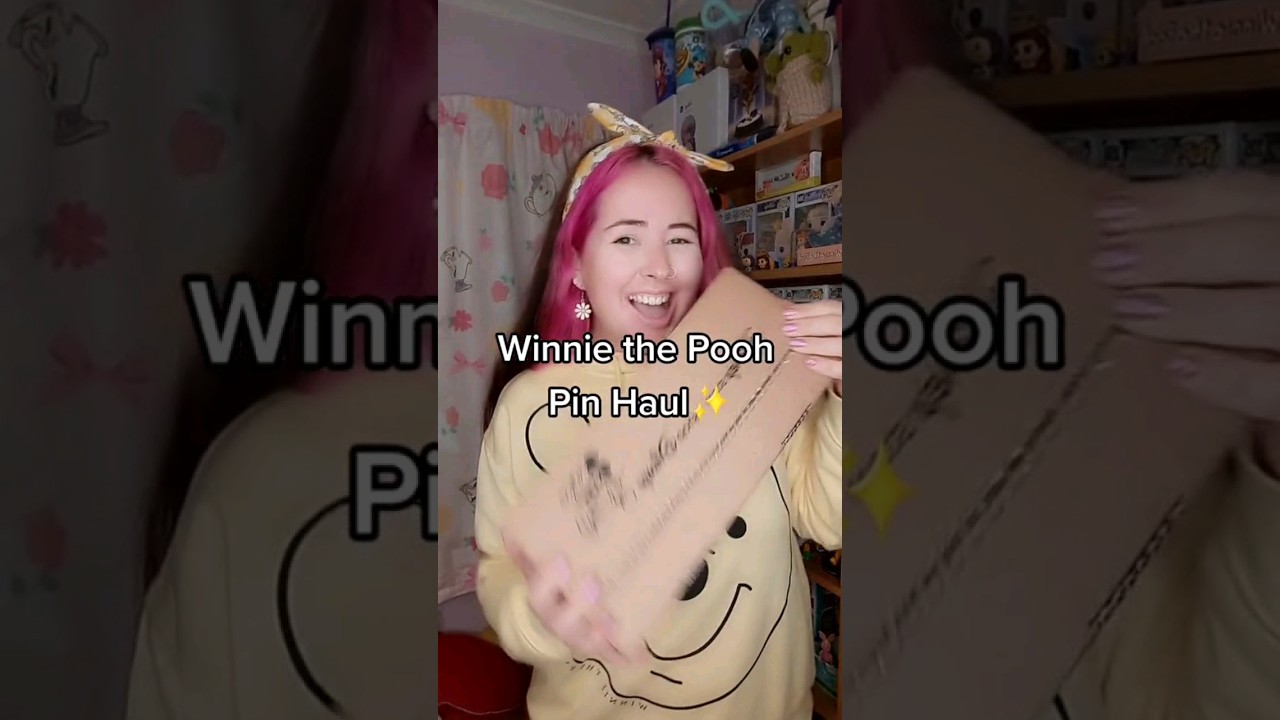 Winnie The Pooh Pins Haul | Shop Disney Unboxing | #winniethepooh #shopdisney #haul