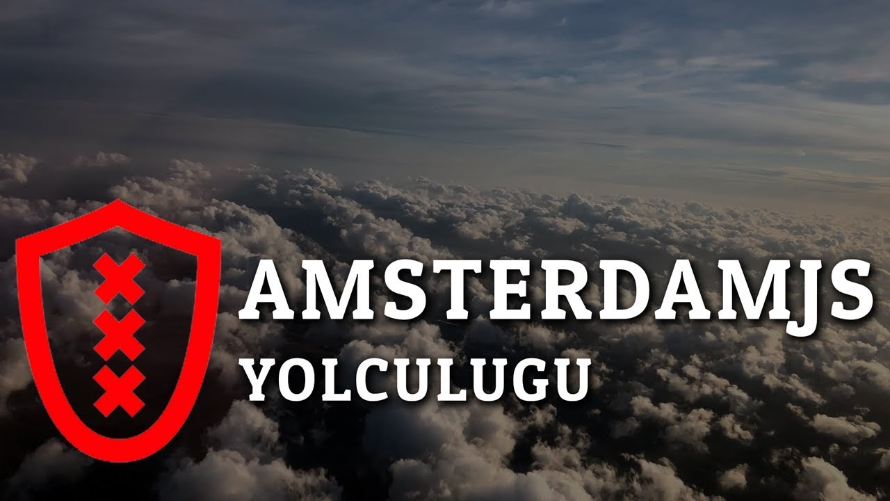 VLOG #06: AmsterdamJS'e gidiyorum